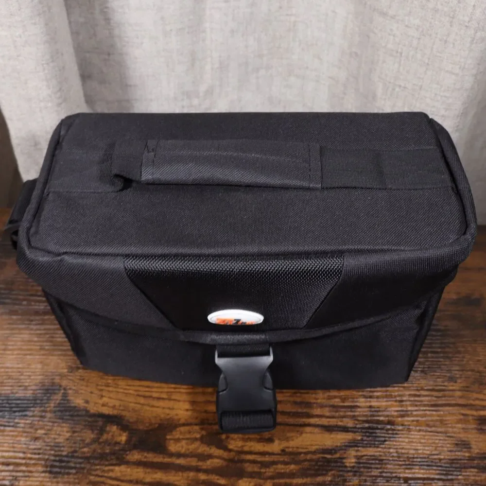 ZitZee Tech DSLR Camera Camcorder Bag Case Padded Divider Black